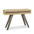 Bentley Designs Cadell Aged Oak 1 Drawer Console Table