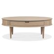 Bentley Designs Dansk Scandi Oak 1 Drawer Coffee Table