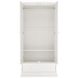 Bentley Designs Ashby White 2 Door Combi Wardrobe