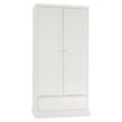 Bentley Designs Ashby White 2 Door Combi Wardrobe