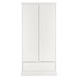 Bentley Designs Ashby White 2 Door Combi Wardrobe