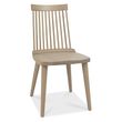 Bentley Designs Dansk Scandi Oak 6-8 Seater Extending Dining Table Set with 6 Ilva Spindle Chairs in Scandi Oak