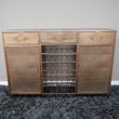Dutch Copper 2 Door 3 Drawer Wine Sideboard