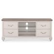 Bentley Designs Montreux Grey Washed Oak and Soft Grey Entertainment Unit 43in Plasma