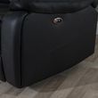 Berlin Black Leather Recliner Sofa Set