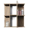 Vista Mirror Cabinet - 1 Door - Oak