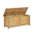 Mallory Storage Bench - Oak