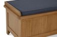 Burford Storage Bench - Oak
