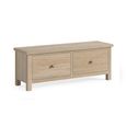 Modern Country Oak - Storage Bench