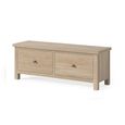 Modern Country Oak - Storage Bench