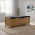 Burford Storage Bench - Oak