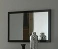 Ambra Wall Mirror - Black Italian