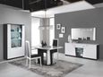 Elisa Wall Mirror - White Italian