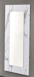 Vittoria Wall Mirror - White Italian