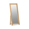 Salisbury Premium Standing Mirror - Oak