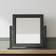 Wilmont Dressing Mirror - Black Painted