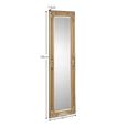 Palais Leaner Mirror - Rectangular - Gold