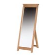 Nimbus Cheval Bedroom Mirror - Oak