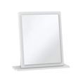 Knightsbridge Dressing Mirror - Small - White Gloss