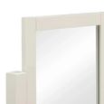 Paisley Dressing Mirror - Cream Painted