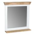 Alfie Dressing Mirror - White - Mango Wood
