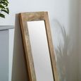 Surrey Wall Mirror - 140cm x 65cm - Solid Mango Wood