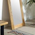 Surrey Wall Mirror - 140cm x 65cm - Solid Mango Wood