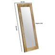 Surrey Wall Mirror - 140cm x 65cm - Solid Mango Wood