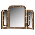 Jaira Vanity Mirror - Arch - Brown - Aluminium - 91cm x 60.5cm