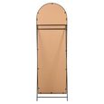 Laurine Cheval Mirror - Arch - Gold - Metal - 56cm x 175cm