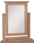 Appleby Petite Oak Single Dressing Mirror