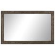 Turin Dark Oak Landscape Mirror