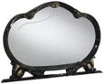 Betty Black Italian Dressing Mirror