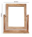 Bombay Solid Mango Wood Dressing Mirror