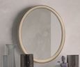 Verdi Wall Mirror - Oval - Ivory - French Style