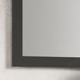 Carvelle Night Dark Grey Wall Mirror