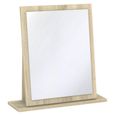 Clearance - Avon Oak Effect Small Dressing Mirror - FSS16402
