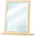 Contrast Elm Wood Small Dressing Mirror
