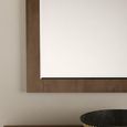 Meridian Walnut Wall Mirror