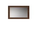 Modern Eva Wall Mirror - 123cm - Walnut with Gold Trim