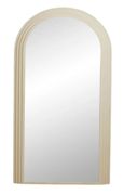 Falco Beige Metal Standing Mirror