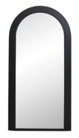 Falco Black Metal Standing Mirror