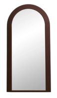 Falco Dark Brown Metal Standing Mirror