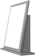 Norfolk Grey Dressing Mirror