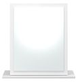 Padstow White Small Dressing Mirror