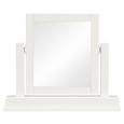 Paisley White Painted Vanity Mirror