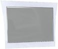 Sofia Wall Mirror - White Italian
