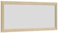 Sonia Wall Mirror - Light Oak Italian