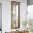 Urban Elegance Reclaimed Wood Wall Mirror - Extra Long