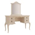 Ivory Arch Dressing Mirror
